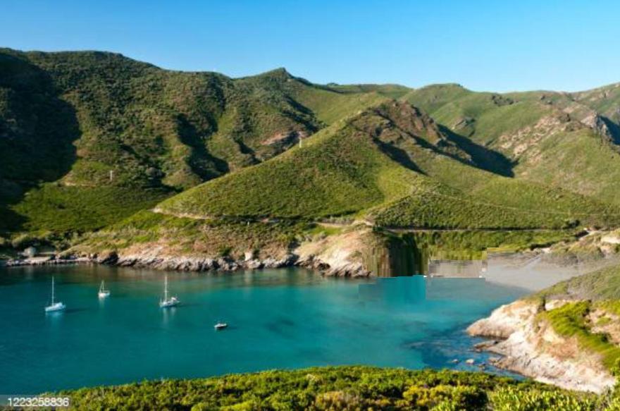 Coin De Paradis Vue Dominante Sur Mer, Montagne Et Tour Genoise Avec Jacuzzi Pino Exterior foto